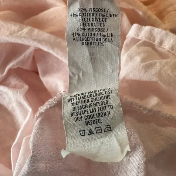 Aerie X-Large Maxi Dress V-Neck Lined Adjustable Spaghetti Straps Textured Pink - Picture 11 of 11